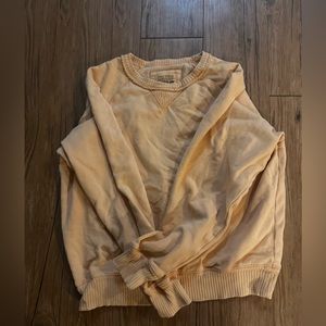 Light orange American eagle Crewneck